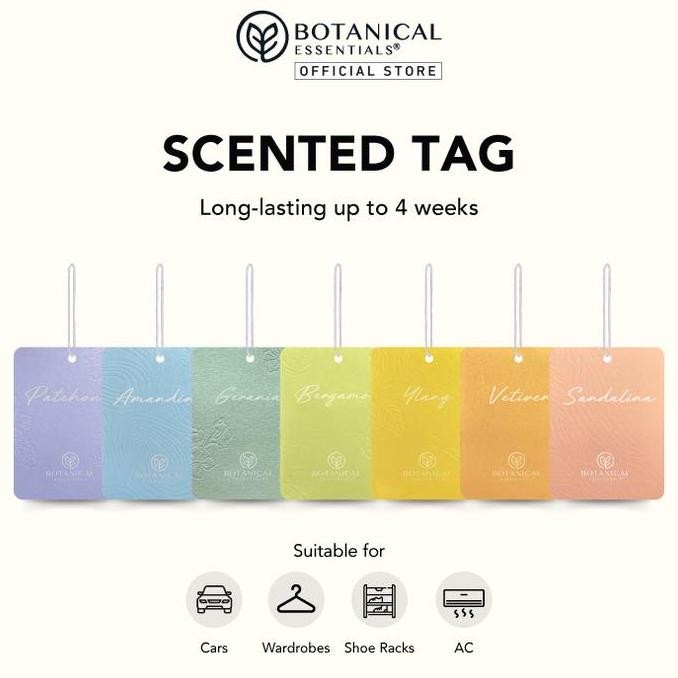 

BOTANICAL ESSENTIALS - SCENTED TAG