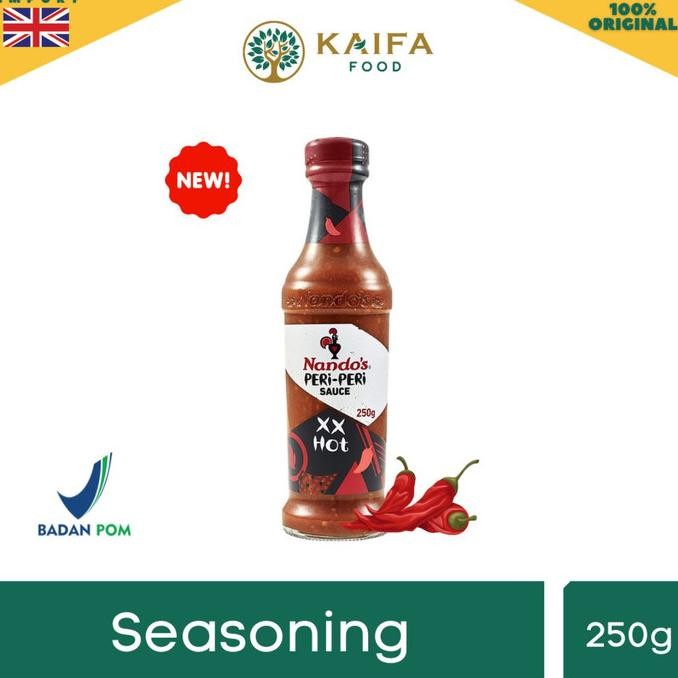 

Terlaris Nando's Peri-Peri Sauce XXtra Hot Saos Spicy for BBQ SALE