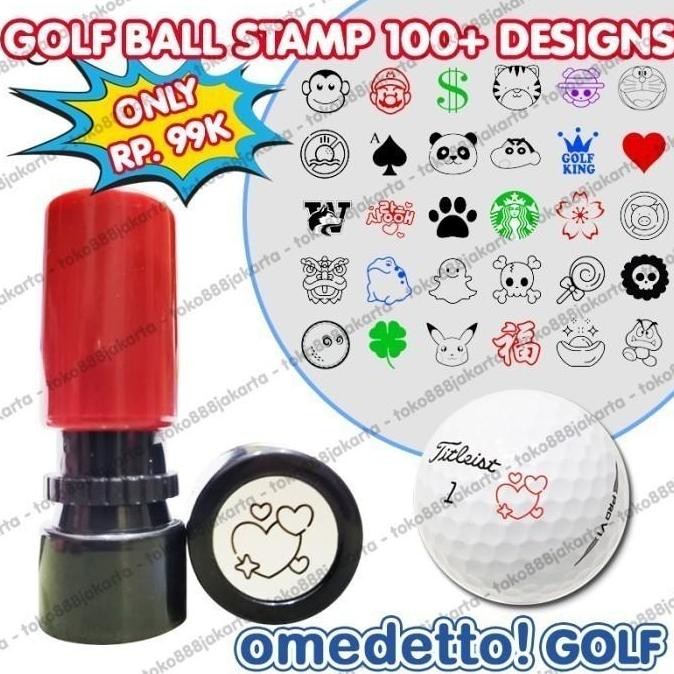 

Terlaris GOLF BALL STAMP 100+ DESIGNS STEMPEL BOLA HIGH QUALITY OMEDETTO 301-330 SALE