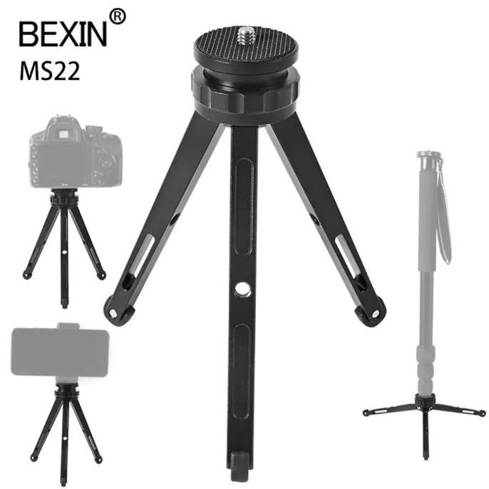 Tersedia BEXIN MS22 Tripod Kamera Multifunctional Portable Mini Camera Monopod