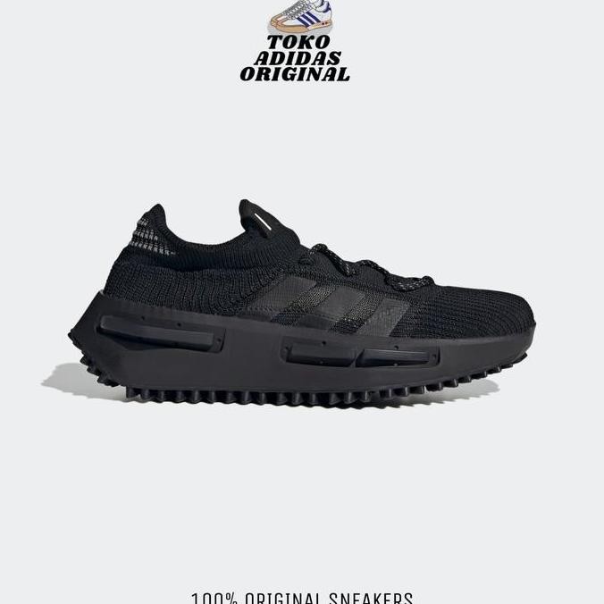 Tersedia SEPATU SNEAKERS PRIA ADIDAS NMD S1 TRIPLE BLACK ORIGINAL BNIB RESMI