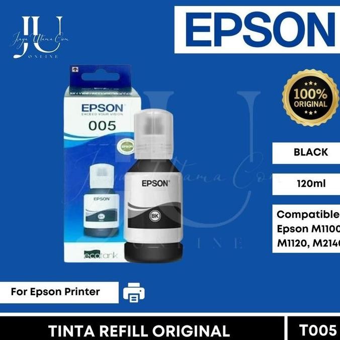 Tinta Epson 005 Original Epson M1100, M1120, M2140 New Stok