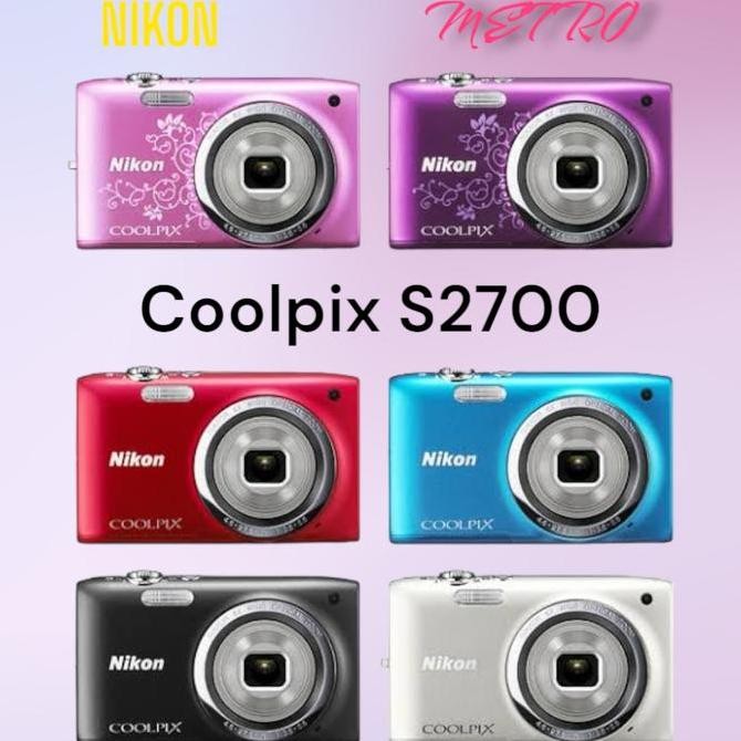 Tersedia Nikon Coolpix S2700 / Nikon Coolpix Kamera Digital S2700