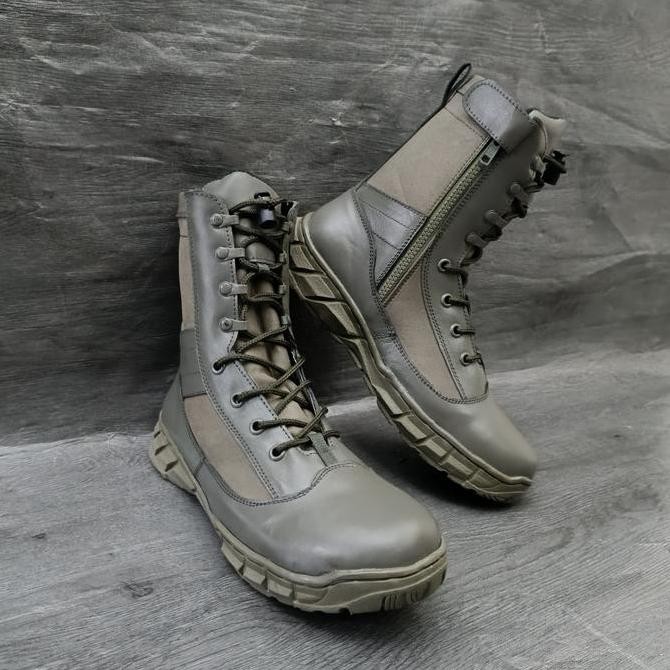 Tersedia Sepatu PDL Hijau Brimob / Sepatu PDL Hijau Duplikat Jatah Brimob POLRI