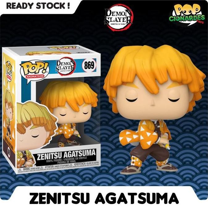 Funko Pop Animation - Demon Slayer - Zenitsu Agatsuma #869