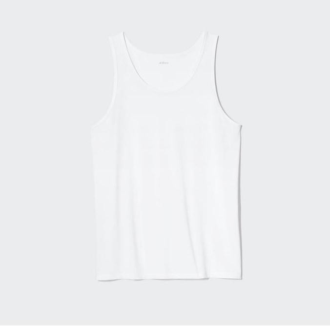 Uniqlo - Airism Katun Tank Top Pria 434168 || Singlet Pria (Best Quality)