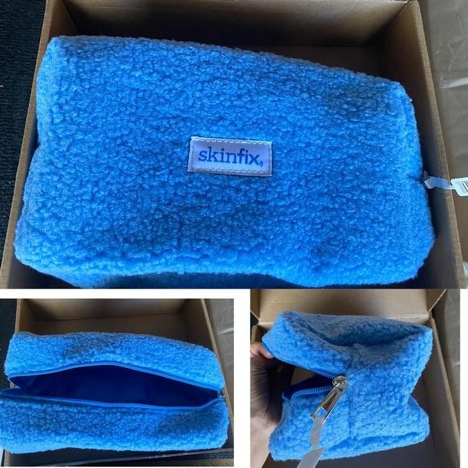 Skinfix Sherpa Cosmetic Travel Bag Accessories