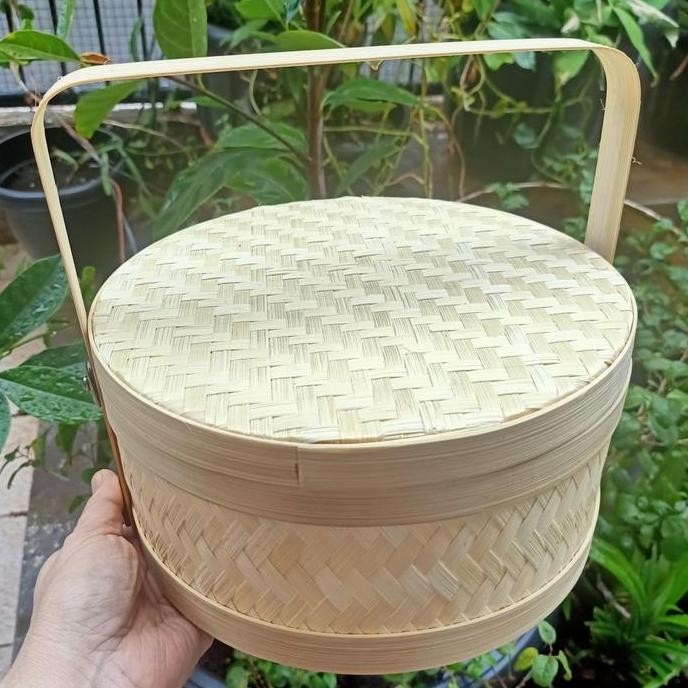 Rantang Bambu 1 Susun 25X25
