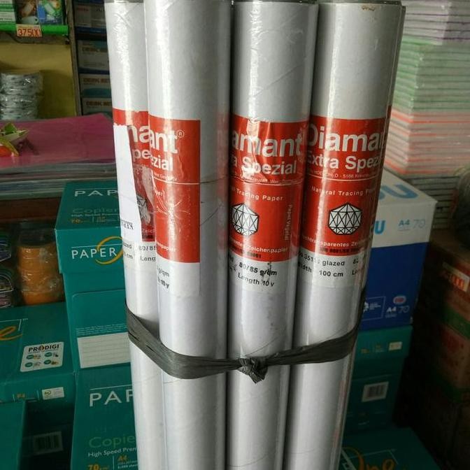 

BEBAS ONGKIR - Kertas Kalkir Rol Diamant 80/85 Gram