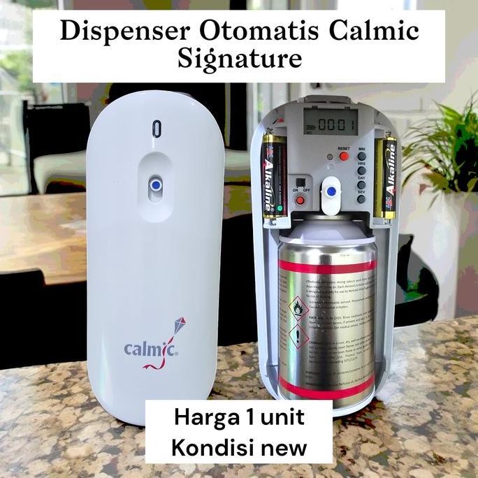 Dispenser Calmic Signature @ Alat Pengharum Ruangan Calmic New