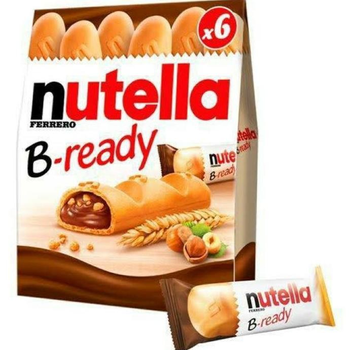 

Nutella B-Ready/Nutella Bready/Biskuit Isi Nutella Coklat
