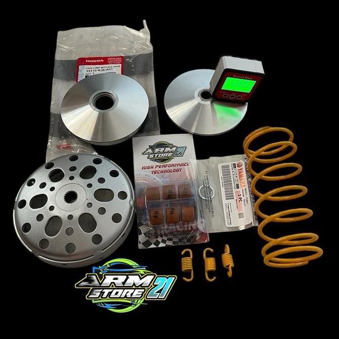 Full Upgrade CVt Vario 125 150 160 / Paket Kirian Cvt Honda Vario Series / Paket Akselerasi Vario / 