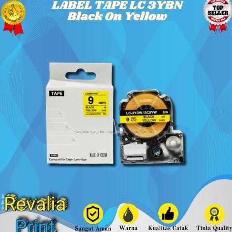 

Compatible Label Tape Epson Lc 3Wbn, Lc 3Lbp, Lc 3Ybw, Lc 3Rbp, Lc3Gbp New Stok