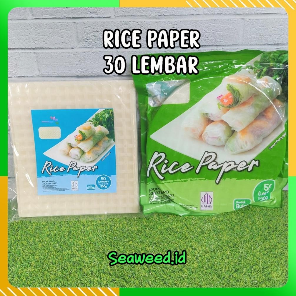 

Ready Rice Paper Java Super Food 30 Lembar (300Gr) Halal Kulit Lumpia