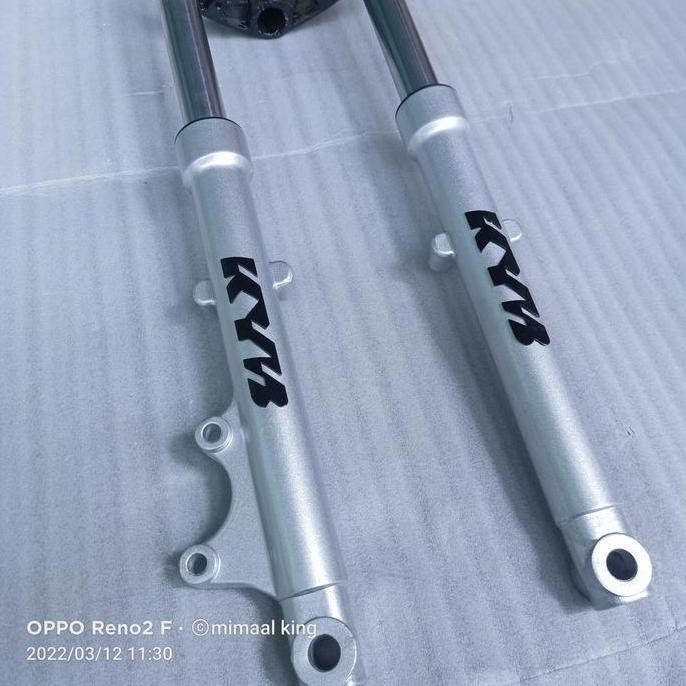 shockbreaker depan tabung shok rxking KYB KAYABA silver