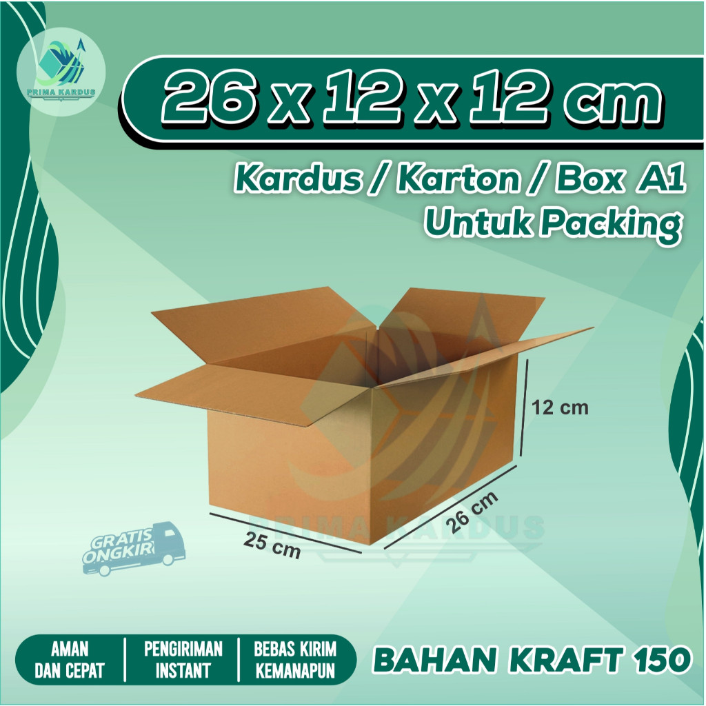 

Kardus Packing 26x12x12 | Box packing | Karton Packing