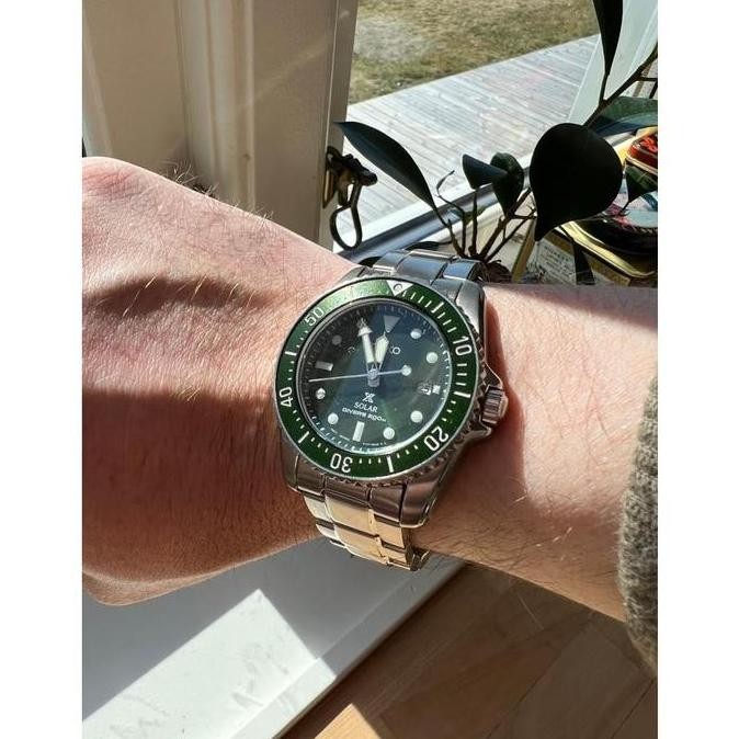 Murah Seiko Prospex Sea Sne583P1 Sne583 Diver Solar Stainless Original