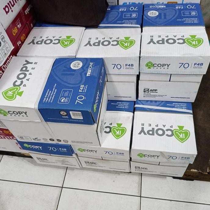 

BEBAS ONGKIR - IK copy paper F4 70 gr (perdus) gojek only