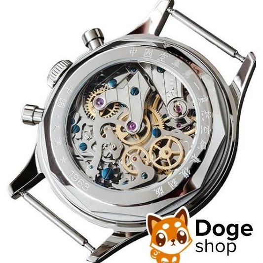 Promo Seagull 1963 Chronograph Mechanical St19 Movement Airforce Pilot Watch