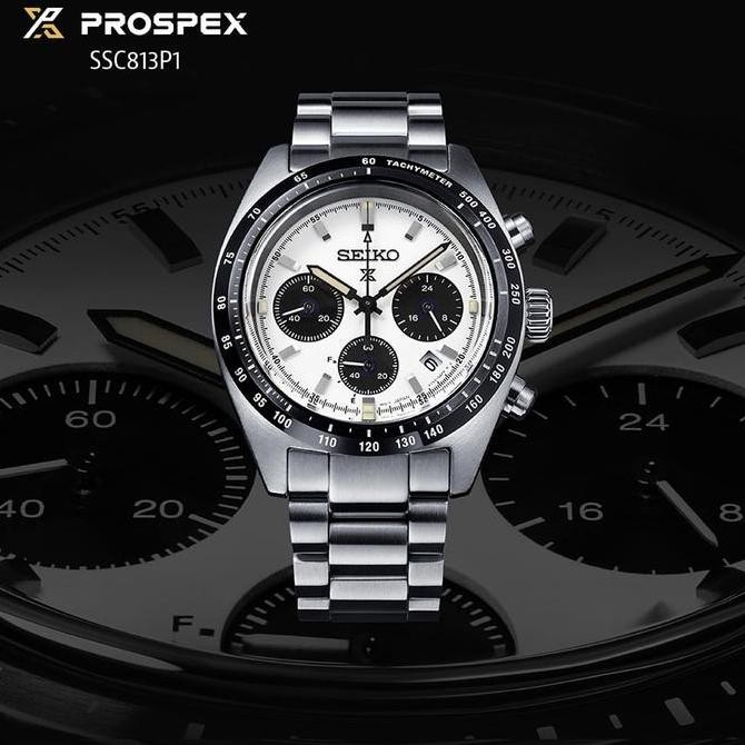 Promo Seiko Prospex Ssc813P1 Solar Chronograph Panda Ssc813