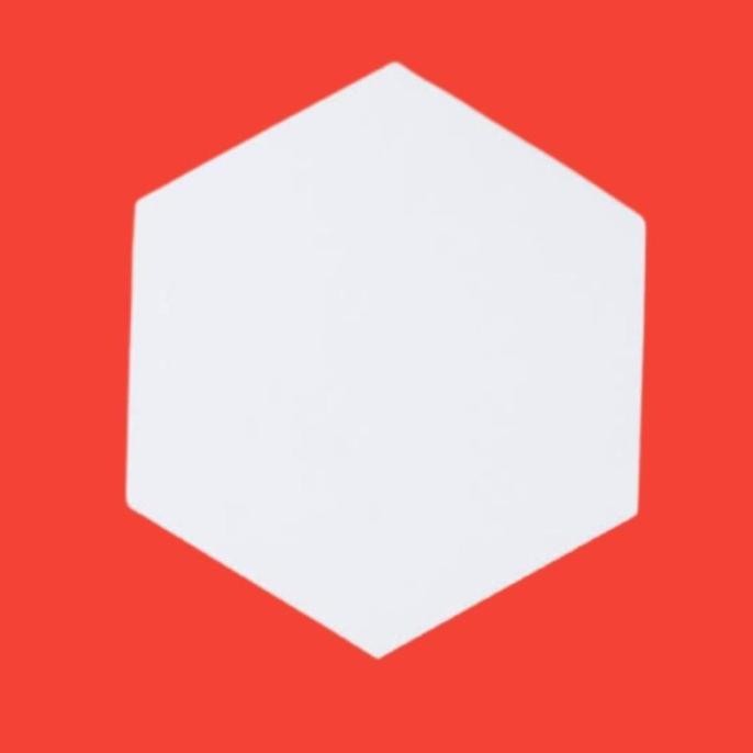 

Kanvas lukis segi enam 6 ukuran 25 cm AST