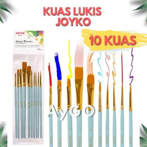 

KUAS JOYKO BR-17 Brush Kuas Cat Air Lukis Acrylic AST