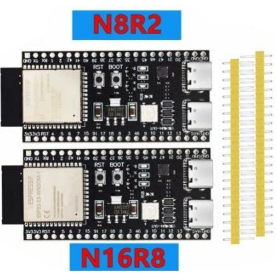 NEW YD-ESP32-S3 N8R8 ESP32-S3-DevKitC-1 type-C ESP32-S3-WROOM PSRAM