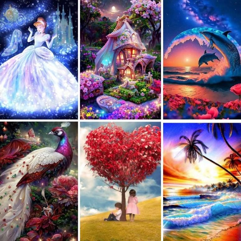 

5D Diamond Painting DIY Set Diamond Painting 30x40cm AST