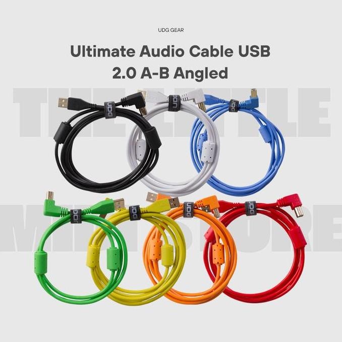 TERBARU - UDG Ultimate Audio Cable USB 2.0 A-B-Angled | Audio Cable