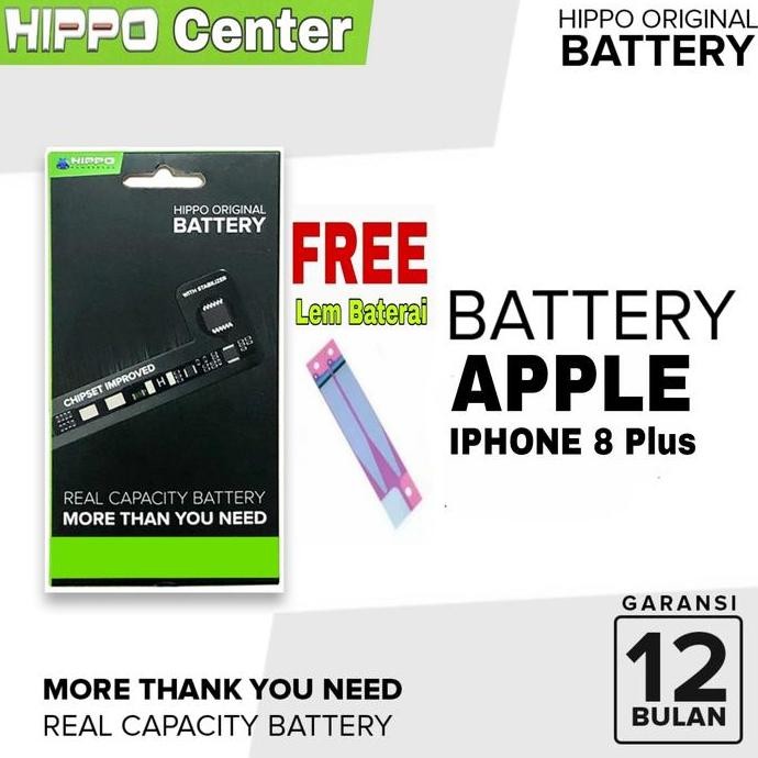 Hippo Baterai Iphone 8 Plus Baterai Hippo Iphone8 Plus Original Hippo