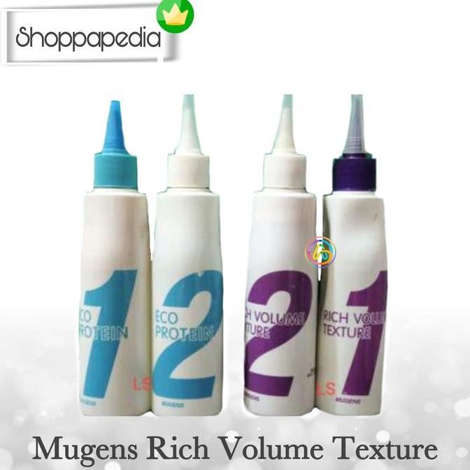 TERBARU - OBAT KERITING MUGENS RICH VOLUME TEXTURE PERM