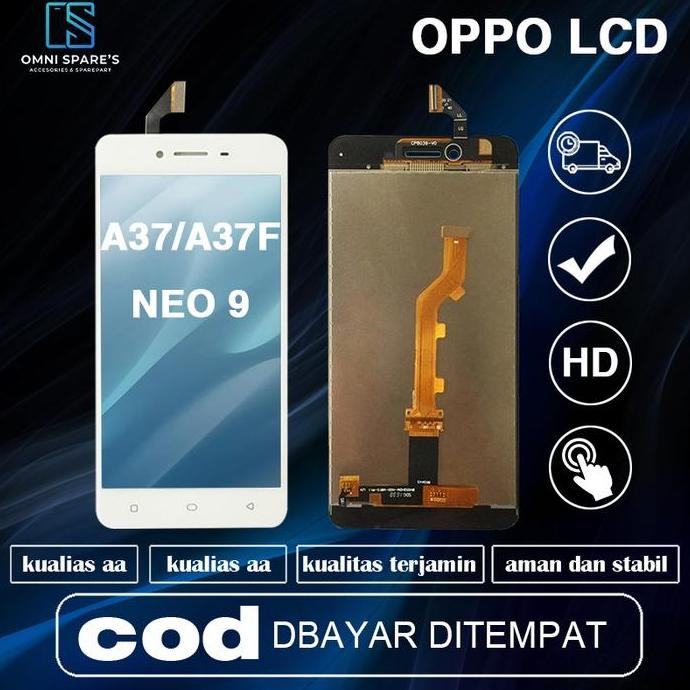 Ori Lcd + Touchscreen Oppo A37 Original
