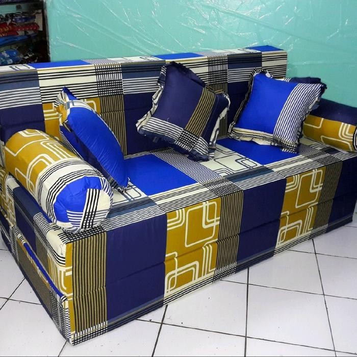 Sofa Bed Inoac Ukuran 200X180X20 Eon D 23 Original,  Multifungsi Bisa Jadi  Sofa Bisa Jadi Kasur Ter