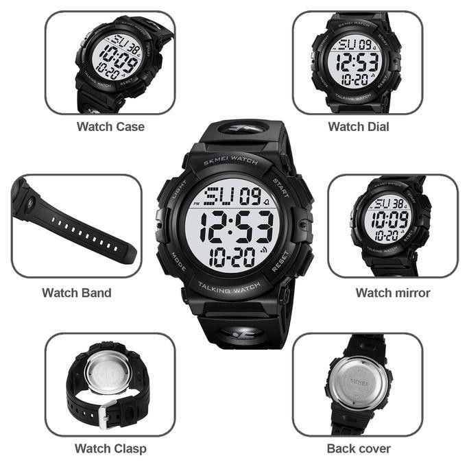 Sale Jam Tangan Pria Digital Sport Anti Tahan Air 10 Atm Skmei 2322
