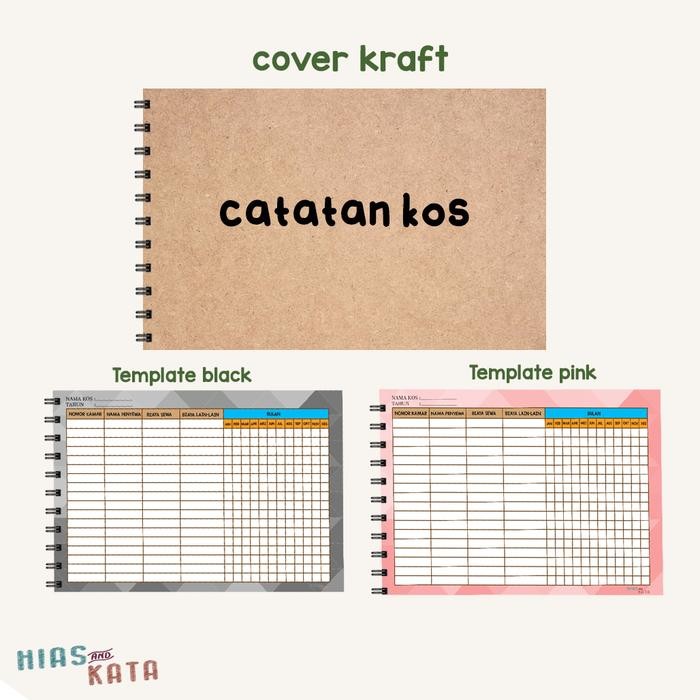 

Buku Rekap Kosan Isi 100 Halaman A5 ( Free Custom Judul Cover) #Gratisongkir