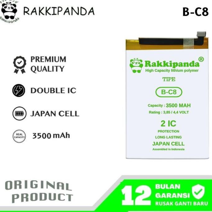 Rakkipanda B-C8 Compatible With Vivo Y69 1714 Batre Batrai Baterai Battery