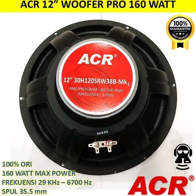 Speaker 12 Inch Woofer ACR PRO - Speaker Woofer Wufer 12 Inch ACR PRO