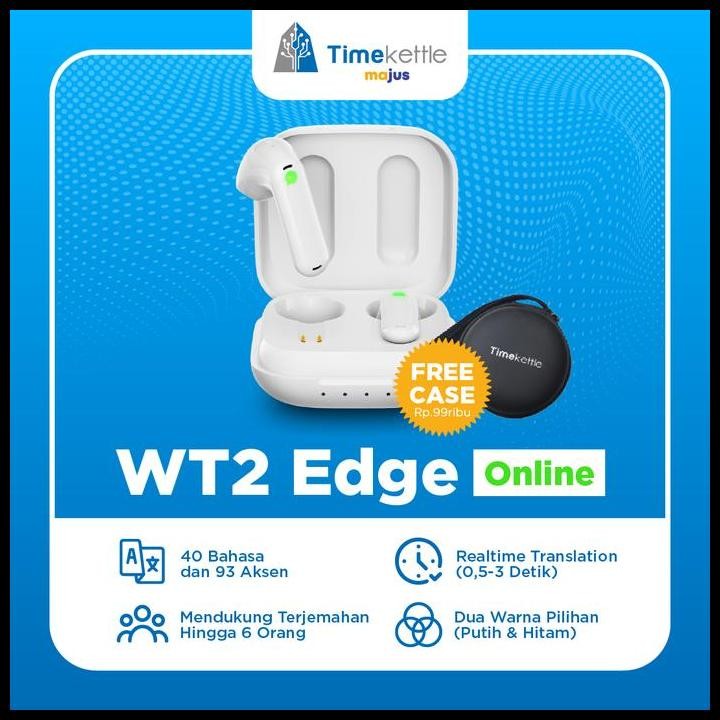 Terlaris Alat Penerjemah | Timekettle Wt2 Edge Translator (Online) Good Quality