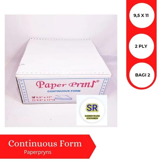 

NEW CONTINUOUS FORM ( 9,5 X 11 ) 2 PLY ( BAGI 2 )