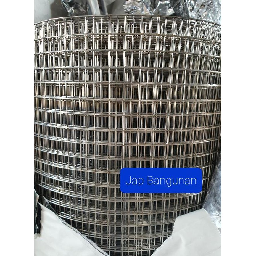 Kawat Ram Loket Stainless Steel 304 12Mm X 12Mm Meteran