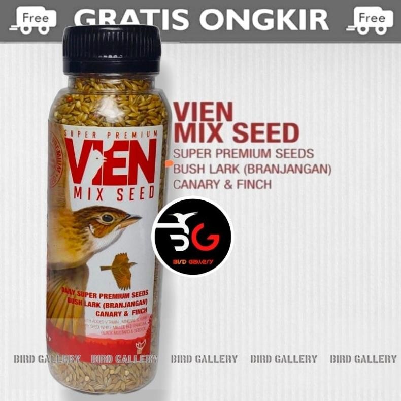READY STOCK VIEN MIX SEED MERAH VIEN MIX SEED PREMIUM VIEN MERAH PAKAN BURUNG BRANJANGAN