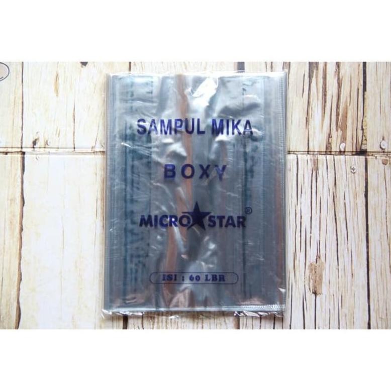 

Sampul Buku Mika Plastik Boxy ( 1pak/60lbr ) AST
