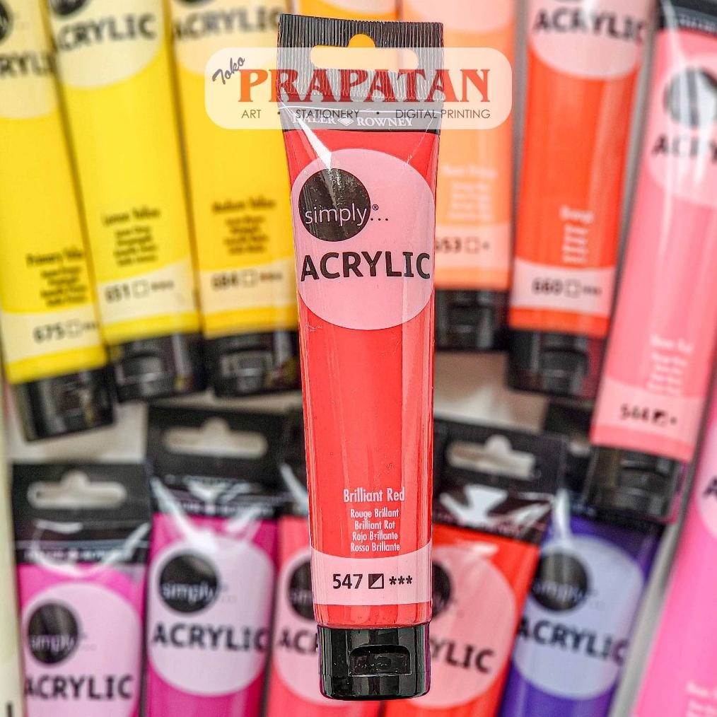 

Cat Akrilik Simply Daler Rowney 75ml | Simply Acrylic AST
