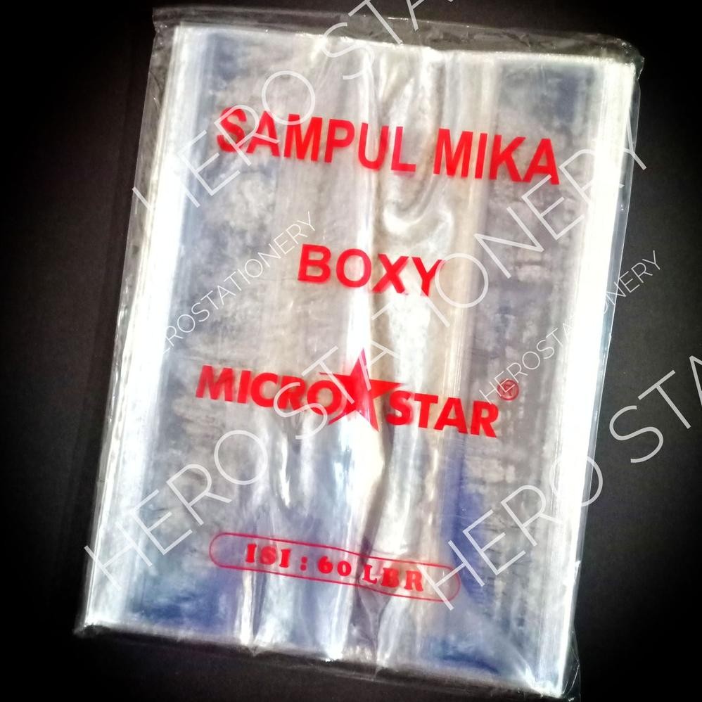 

Sampul buku boxy mika microstar . 60 lembar AST