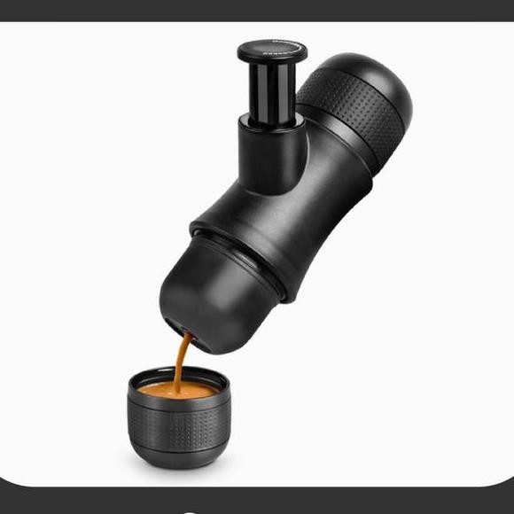Mini Espresso Machine Manual Hand Press Coffee Maker Alat Kopi Espresso Tekanan Manual Portable