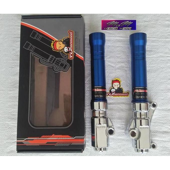 Tupaknam Tabung Shock Depan Kaki Chrome Beat Scoopy Vario