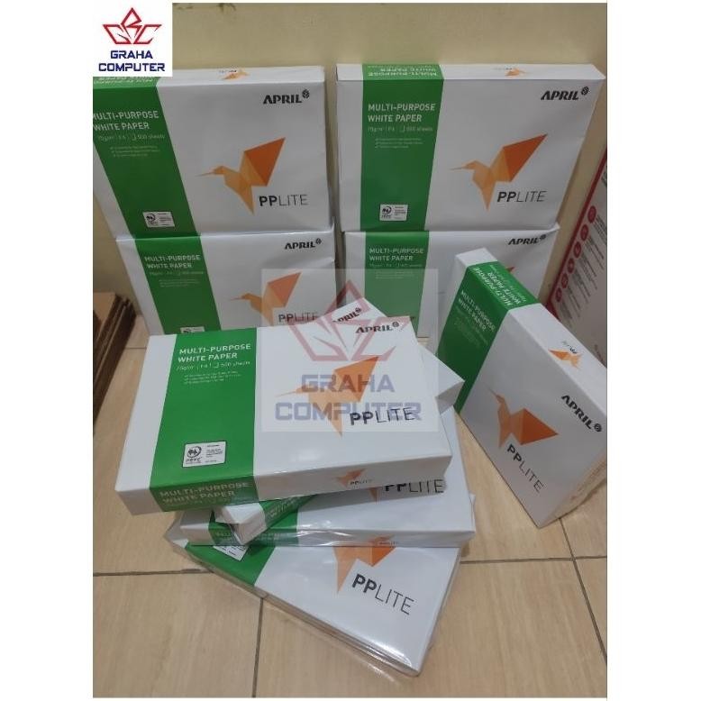 

Kertas Fotocopy PP Lite F4 75gsm - 1 Ream (500 lembar) AST