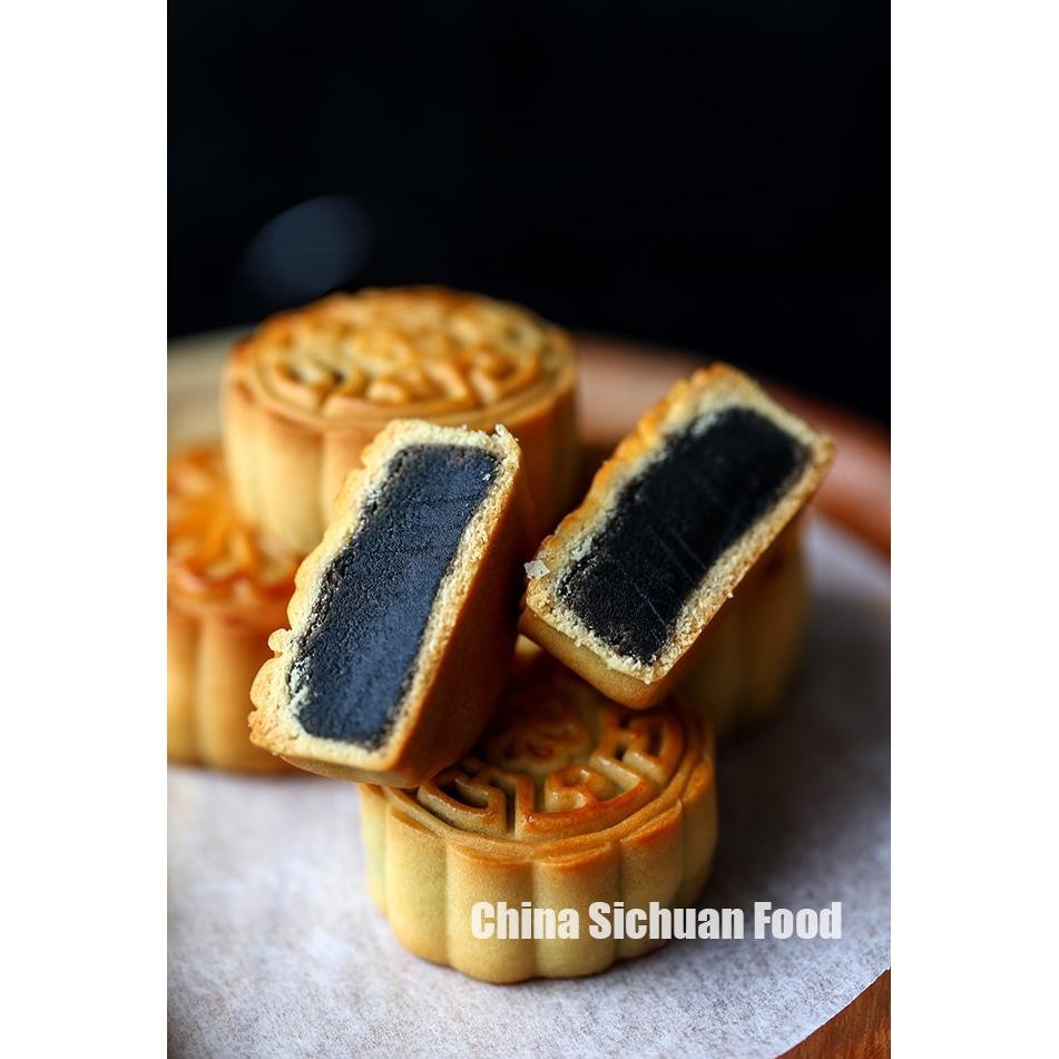 

Filling Tausa Wijen Hitam Black Sesame Paste Isian Mooncake Roti 1 Kg