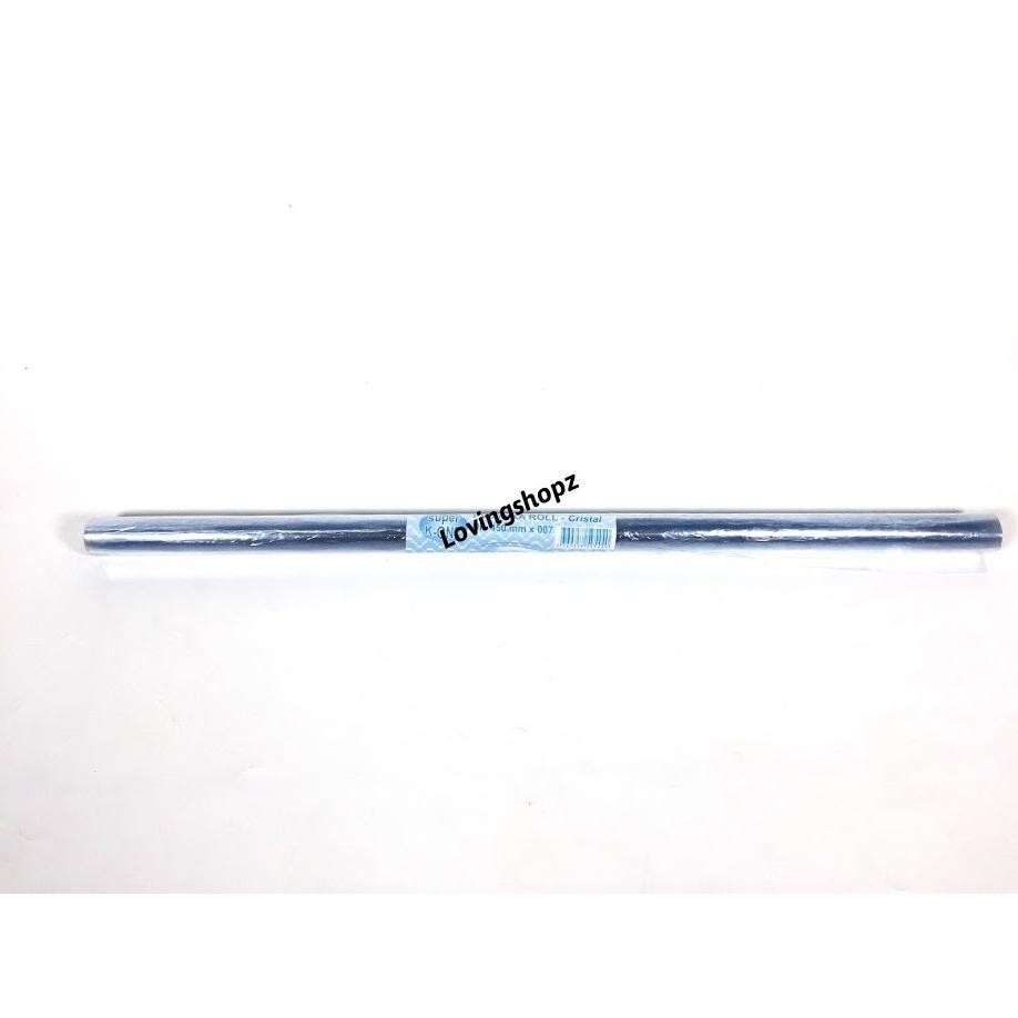 

Sampul Buku Plastik Mika Meteran 35 Cm X 4 Meter AST