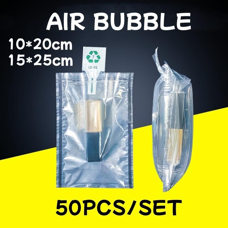 

50PCS/SET Inflatable Air Bubble Cushion Wrap AST